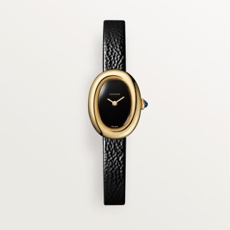 Cartier Baignoire horloge Blauw Kroon Geel goud 24.6 mm x 18.7 mm CRWGBA0040