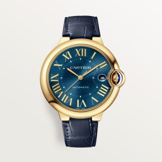 Cartier Ballon Bleu de Cartier horloge Blauw Kroon Geel goud CRWGBB0063