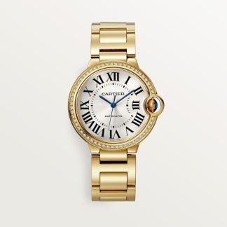 Cartier Ballon Bleu de Cartier horloge Blauw Kroon Geel goud CRWJBB0070