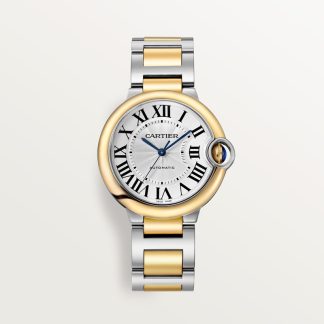 Cartier Ballon Bleu de Cartier horloge Blauw Kroon Goud en staal CRW2BB0038