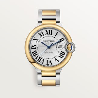 Cartier Ballon Bleu de Cartier horloge Blauw Kroon Goud en staal CRW2BB0039