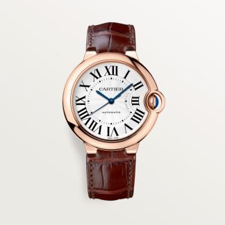 Cartier Ballon Bleu de Cartier horloge Blauw Kroon Roségoud CRWGBB0009