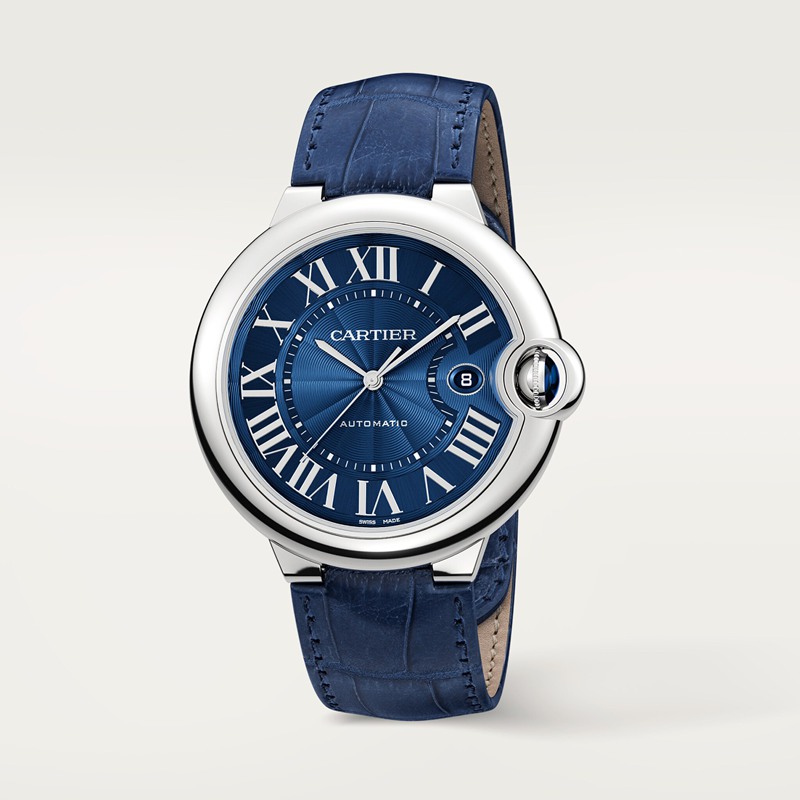 Cartier Ballon Bleu de Cartier horloge Blauw Kroon Staal 44.1 mm x NaN mm CRWSBB0027 - Afbeelding 3