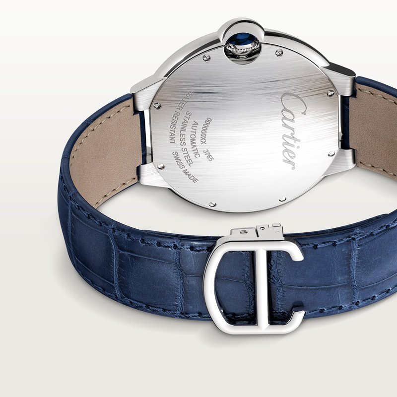 Cartier Ballon Bleu de Cartier horloge Blauw Kroon Staal 44.1 mm x NaN mm CRWSBB0027 - Afbeelding 4