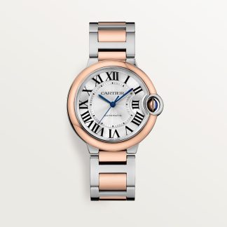 Cartier Ballon Bleu de Cartier horloge Blauw Kroon Staal CRW2BB0033