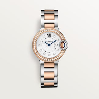 Cartier Ballon Bleu de Cartier horloge Blauw Kroon Staal CRW3BB0025