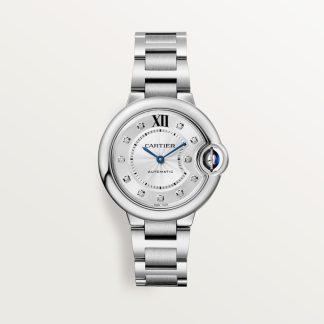 Cartier Ballon Bleu de Cartier horloge Blauw Kroon Staal CRW4BB0021
