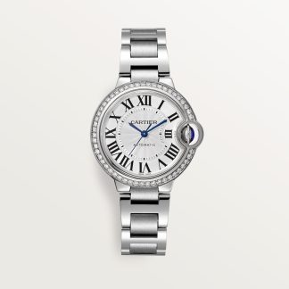 Cartier Ballon Bleu de Cartier horloge Blauw Kroon Staal CRW4BB0023
