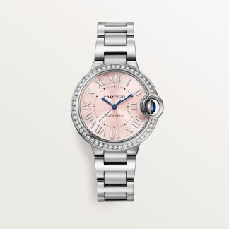 Cartier Ballon Bleu de Cartier horloge Blauw Kroon Staal CRW4BB0037