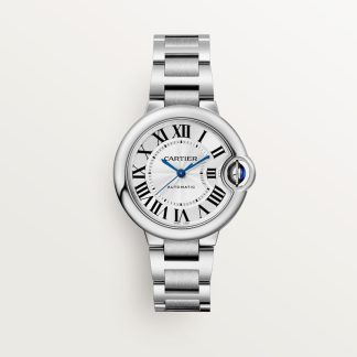 Cartier Ballon Bleu de Cartier horloge Blauw Kroon Staal CRWSBB0044