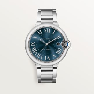 Cartier Ballon Bleu de Cartier horloge Blauw Kroon Staal CRWSBB0061