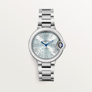 Cartier Ballon Bleu de Cartier horloge Blauw Kroon Staal CRWSBB0062