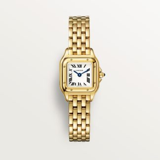 Cartier Panthère de Cartier horloge Blauw Kroon Geel goud 25.1 mm x 18.5 mm CRWGPN0048
