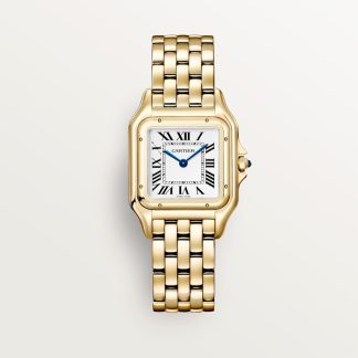 Cartier Panthère de Cartier horloge Blauw Kroon Geel goud 36.5 mm x 26.7 mm CRWGPN0058
