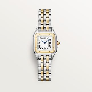 Cartier Panthère de Cartier horloge Blauw Kroon Goud en staal 30.3 mm x 22.0 mm CRW2PN0018