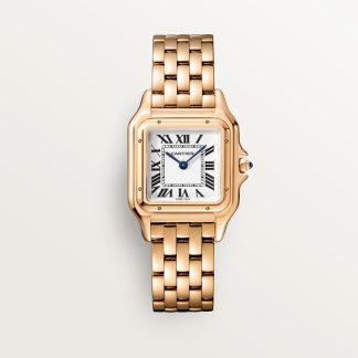 Cartier Panthère de Cartier horloge Blauw Kroon Roségoud 36.5 mm x 26.7 mm CRWGPN0050
