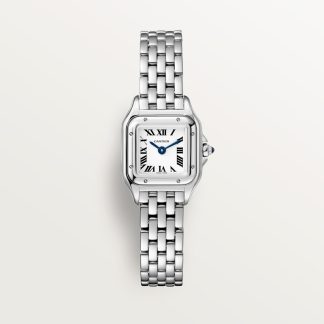 Cartier Panthère de Cartier horloge Blauw Kroon Staal 25.1 mm x 18.5 mm CRWSPN0012