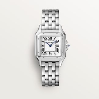 Cartier Panthère de Cartier horloge Blauw Kroon Staal 36.5 mm x 26.7 mm CRWSPN0015