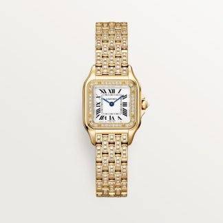 Cartier Panthère de Cartier horloge Top Wesselton (F-G) Kroon Geel goud 30.3 mm x 22.0 mm CRWJPN0059