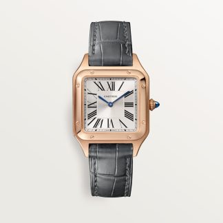 Cartier Santos-Dumont horloge Blauw Kroon Roségoud 38.0 mm x 27.5 mm CRWGSA0117