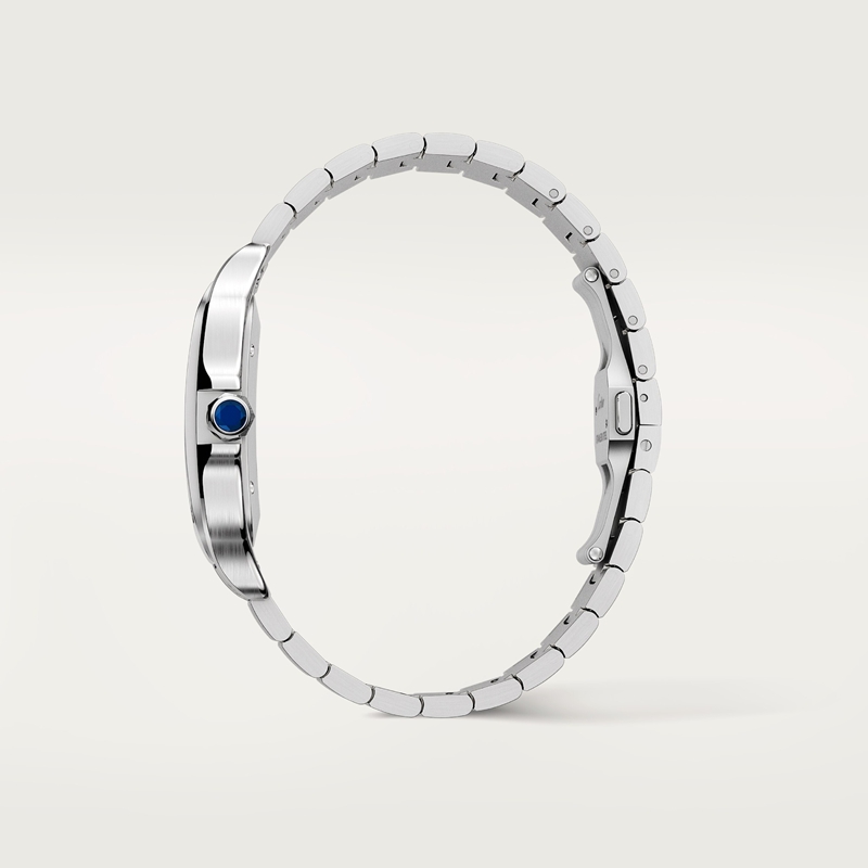 Cartier Santos de Cartier horloge Blauw Kroon Staal 47.5 mm x 39.8 mm CRWSSA0018 - Afbeelding 8
