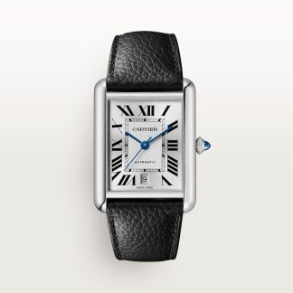 Cartier Tank Must de Cartier horloge Blauw Kroon Staal 41.0 mm x 31.0 mm CRWSTA0141